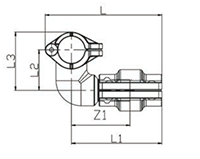 3 to 8 Inch (in) Nominal Diameter Aluminum Compressed Air Quick Drop Connectors - 2