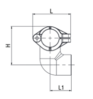 3 to 8 Inch (in) Nominal Diameter Aluminum Compressed Air Female Thread Quick Drop Connectors - 2