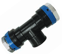 3/4 to 2-1/2 Inch (in) Nominal Diameter Aluminum Compressed Air Female Threaded Equal Tees