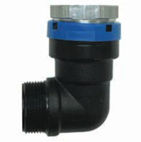 3/4 to 2-1/2 Inch (in) Nominal Diameter Aluminum Compressed Air Male Threaded 90 Degree Elbows