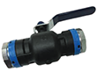 3/4 to 2-1/2 Inch (in) Nominal Diameter Aluminum Compressed Air Pipe to Pipe Ball Valves